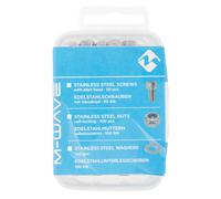 M-wave Allen Head Screw 50 Units M5 x 16 mm Silver