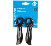 M-Wave Unisex Adult Be Anatom Bar End With Anatomic Shape - Black, N/A