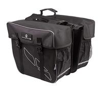M-Wave Bicycle Cycling Pannier Bag, Black/Grey, 34x17x30cm