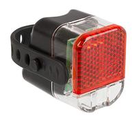 M-Wave Bicycle Rear Light Led Red For Helios Rubber Universal, Visibility 230º