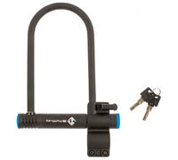 M-Wave - Bügelschloss B 245 - Bike lock size Ø 14 mm Bügelstärke, grey