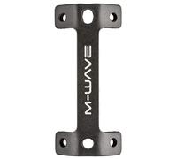 M-Wave Cicli Bonin Unisex Adult Double Bottle Cage Frame Joints - Black, One Size