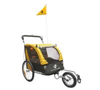 M-Wave Cicli Bonin Unisex Adult M-Wave 20 Cart Trailer - Multi-Colour, One Size