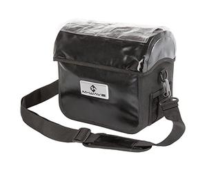 M-Wave Cicli Bonin Unisex Adult Ottawa Water Proof Quick Relase Handlebar Bags - Black, One Size