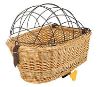 M-Wave Cicli Bonin Unisex Adult Wicker Animals Basket - Natural, One Size