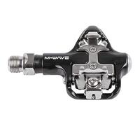 M-Wave Drag-R2 Bicycle Click Pedal, Black, 1 pair