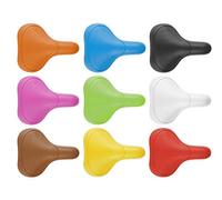 M-Wave. EVA Soft Padded Soft Comfort Wide End Bike Cycle City Saddle Colourful Seat