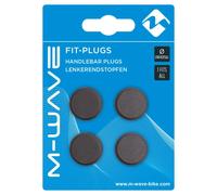 M-wave Fit Handlebar Plugs One Size Black