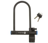 M-WAVE Heavy Duty U-Type 275mm x 197mm x 14mm Shackle Lock with Bracket