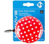 M-Wave Unisex Adult Ladybird Bicycle Bell, Many Different Designs, Steel, 80 Mm - red, 80 mm