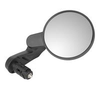 M-WAVE Mirror Spy Space In XL Left 80mm Real Glass 3D Anti-Glare Black