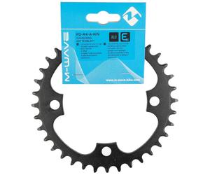 M-wave Pd-r4 Alloy E-bike Narrow Wide Chainring 38t Black