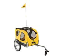 M-Wave Pet Bicycle Trailer - Yellow