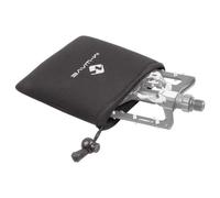 M-Wave Rotterdam Pedal Bag Set, Black, 135 x 145 mm (LxW)