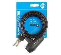 M-wave S 8.15 S Cable Lock 8 x 1500 mm Black