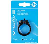 M-wave Saddle Clamp 34.9 mm Black Anodised