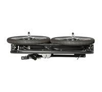 M-wave Stalwart Carry Fold 2 Bike Trailer Max 40 kg Black