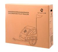 M-wave Stalwart Easy Junior Bike Trailer Max 20 kg Black / Yellow