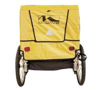M-wave Stalwart Kid 2 Bike Trailer Max 20 kg Black / Yellow
