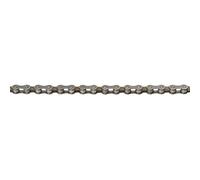 M-Wave Unisex Adult - Bicycle Chain, 1/2" X 1/8", for Single Speed, 112 Links - grey/brown, 1/2" x1/8"