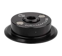 M-Wave Unisex Adult Cheers Top Cap for Ahead Headset, Black, for 1-1/8" Fork Shafts