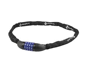 M-Wave Unisex Adult D 3, 5.9 Combination chain lock - black,