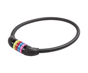 M-Wave Unisex Adult DS 12.6, 5 S Cable Lock - black,