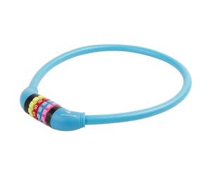 M-Wave Unisex Adult DS 12.6, 5 S Cable Lock - blue,