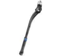 M-Wave Unisex Adult KSCP24-29 Bicycle Side Stand, Made Of Aluminium, Suitable for 24"-29", Assembling Behind The B.b.-tube - black, 24"-29"
