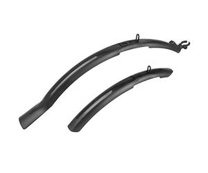 M-Wave Unisex Adult Max Universal Mudguard Set - Black, 26-29-Inch