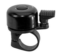 M-Wave Unisex Adult MB Mini Aluminium Bicycle Bell with Metric Screw Black 35mm