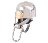 M-Wave Unisex - Adult Mini Bell Bella C-Yell Copper, Diameter 30 mm (Pack of 1), Silver, Diameter 30 mm