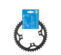 M-Wave Unisex Adult PD-R4-S E-Bike Chain Ring for 1/2 x 3/32 & 11/128 Inch Chains for Brose, Bosch, Shimano, Bolt Circle 104 mm, Black, 20 x 20 x 1 cm