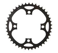 M-Wave Unisex Adult PD-R4-S E-Bike Chainring, for 1/2 x 3/32 & 11/128 Inch Chains, for Brose, Bosch, Shimano... Bolt Circle 104 mm, Black, 20 x 20 x 1 cm