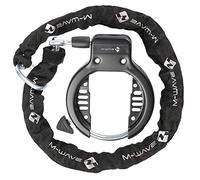 M-Wave Unisex Adult Ring Chain Frame Lock - Black, N/A