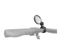M-Wave Unisex Adult Spy Mini Short 3D Bicycle Mirror - Black, One Size