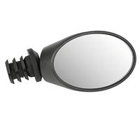 M-Wave Unisex Adult Spy Oval 3D Bicycle Mirror - Black, One Size