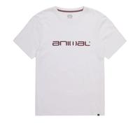(M, White) Animal Mens Classico Organic T-Shirt