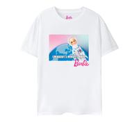 Barbie Womens/Ladies Running Late Space T-Shirt NS7375