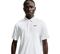 (M, White/Black) Nike Mens Performance Short-Sleeved Polo Shirt
