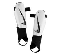 (M, White/Black) Nike Unisex Adult Charge Swoosh Shin Guards