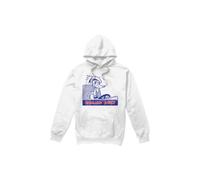 (M, White) Disney Mens Donald Duck Retro Driving Hoodie
