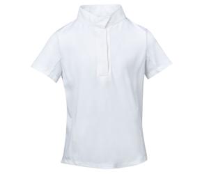 (M, White) Dublin Womens/Ladies Ria Short Sleeve Competition Shirt