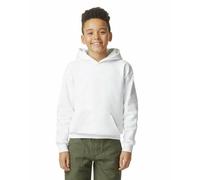 (M, White) Gildan Childrens/Kids Soft Midweight Hoodie
