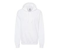 (M, White) Gildan Unisex Adult Softstyle Fleece Midweight Hoodie