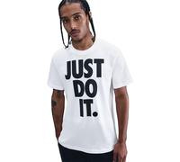 (M, White) Nike Mens Sportswear Club Icon Cotton Lightweight T-Shirt