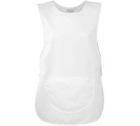 (M, White) Premier Plain Pocket Tabard