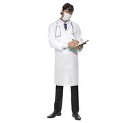 (M, White) Smiffys Unisex Adult Doctor Costume