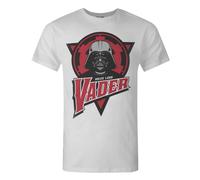 (M, White) Star Wars Mens Darth Vader Sith T-Shirt