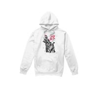 (M, White) Star Wars Mens Merry Christmas Droids Hoodie